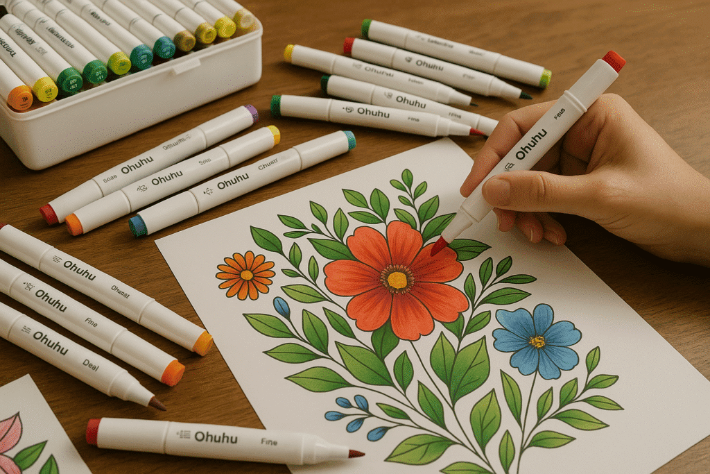 ohuhu markers